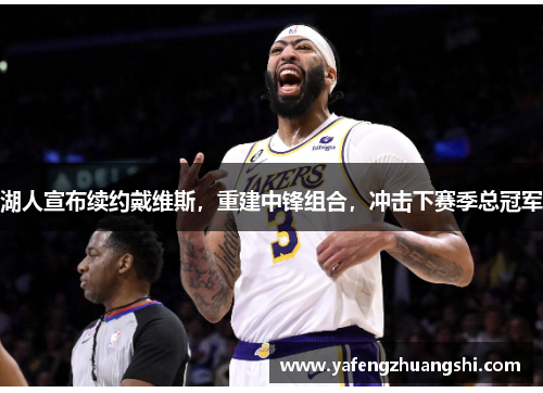 湖人宣布续约戴维斯，重建中锋组合，冲击下赛季总冠军